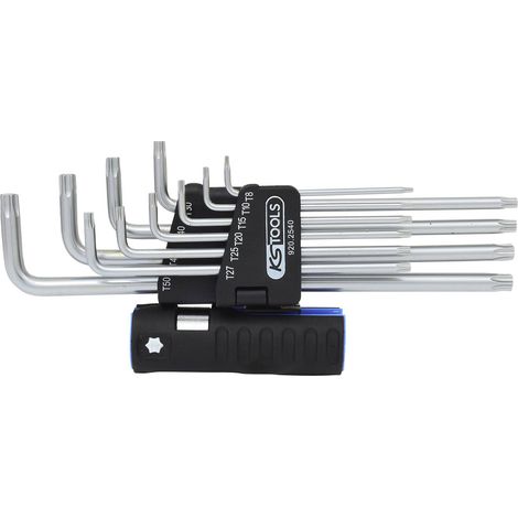 KS TOOLS Jeu de clés mâles Torx 3 en 1,10 pcs XL ( 920.2540 )