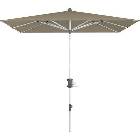 Doppler Sonnenschirm / Mittelmastschirm "Apoll 230 x 150 cm", sand, Bezug 100 % Polyester, Gestell aus Aluminium, 7 kg Sonnenschirm / Mittelmastschirm "Apoll 240 x 240", sand, 240 x 240 cm (1/5)