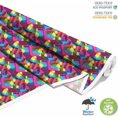 TESSUTI DECORATIVI PER ESTERNI OXFORD - Motivo Geometrico I DX3335 (1/5)