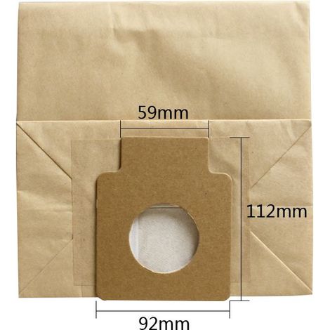 Accessoires pour aspirateur (MC-2700/MC-2760/MC-4760/MC-80) : sacs à poussière, sacs poubelle, sacs en papier (C-11) (1/5)