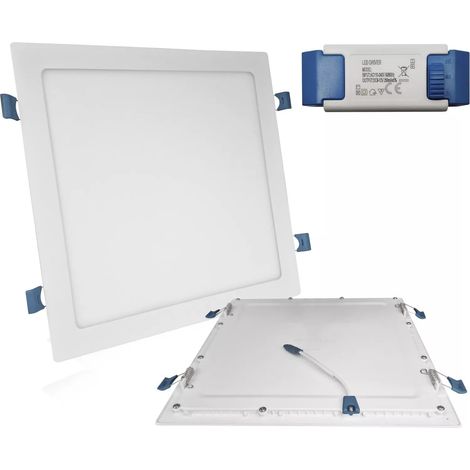 Faretto LED Ultra-Slim 3in1 CCT Incasso 3-24 W rotondo/quadrato 24 watt-regolabile QUADRATO