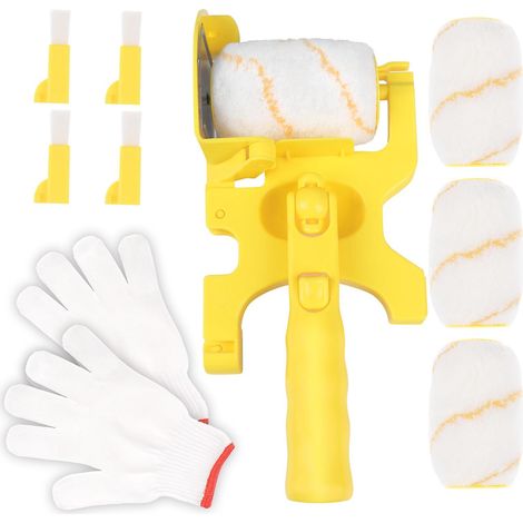 Ensemble de 11 rouleaux à peinture multifonctionnels, outil portable pour une coupe nette et précise. (1/5)