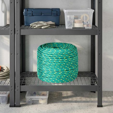 vidaXL Cuerda multiusos 20 mm 25 m Verde PP 2400 kg Carga máx. (1/5)