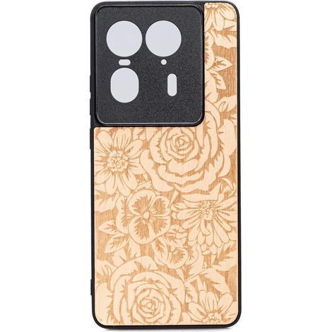 Bewood Holzhülle für Motorola Edge 50 Ultra ROSES ANIEGRE (1/2)