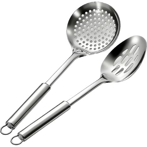 Écumoire De Cuisine Louche Séparatrice D'Huile À Long Manche (1/5)