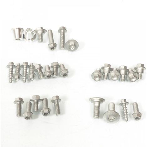 kit Visserie 29 pièces UFO pour moto KTM 250 EXC 2019 à 2021 (1/2)