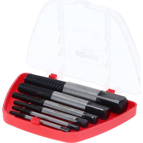 Bolzenausdrehersatz KS TOOLS für Bolzen von M3-M18 - 6-teilig - 150.1330
