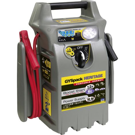 GYS Schnellstartsystem Gyspack Heritage 025844 Starthilfestrom (12 V)=450 A Spannungswandler 230 V,