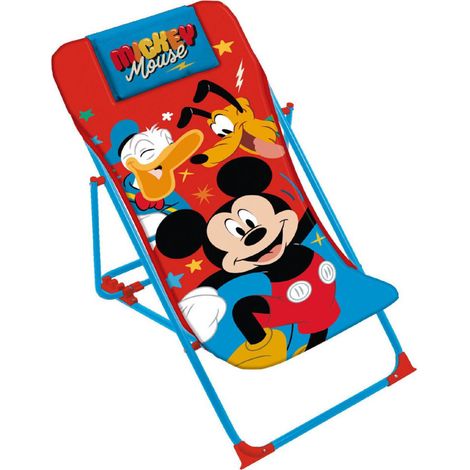 Chaise longue pliante - Mickey (1/2)