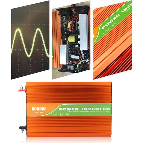 5000W Hochfrequenz-Sinus-Wechselrichter für Kfz-Solaranlagen, Ausgangsspannung 220V/48V (1/5)