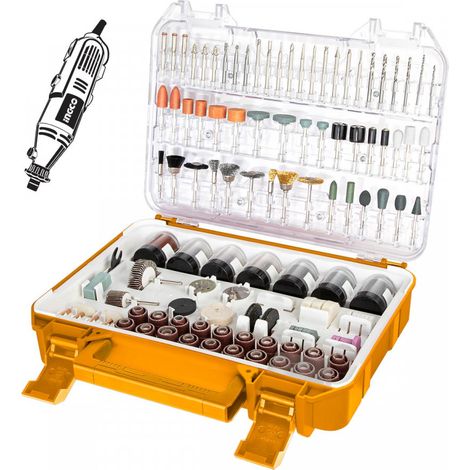 SET 410 ACCESSORI PER MINI TRAPANO DREMEL - INGCO AKMG4101