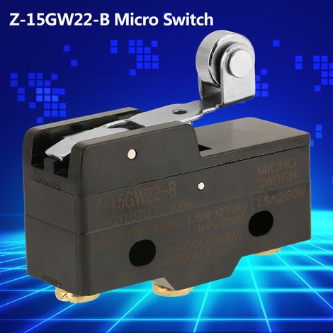 10pcs Z-15GW22-B Micro-Interrupteur à Action Instantanée Fin de Course, Contact Momentané, Interrupteur de Précision (1/5)