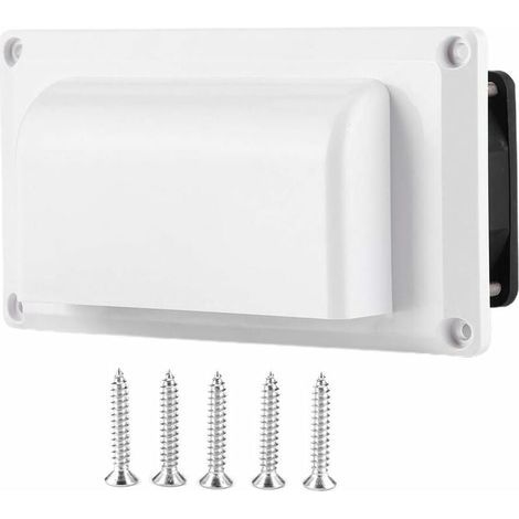 Ventilateur Aération Latéral Camping Car, Grille Ventilation Intérieure 12V Ensemble Extraction Caravane Car Remorque Vis Montage Travail Silencieux évent Air 13W RV échappement Latérale Côté (1/4)