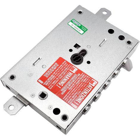 SERRATURA A LEVE PER PORTE BLINDATE 'SERIE 82' E 63 - 4 cat. / int.28 mm c/sist.antimanipolazione