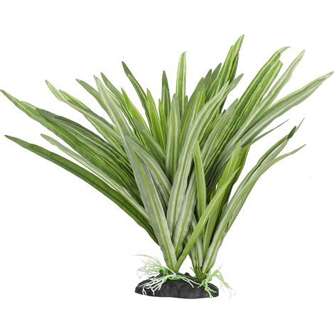 Accesorio para acuario: Planta artificial, simulación realista de paisaje acuático, decoración sin mantenimiento. (1/5)