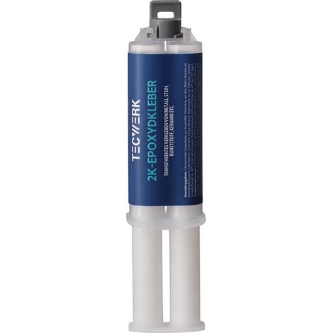 TECWERK 2K-Epoxidklebstoff 25g farblos Doppelspritze TECWERK