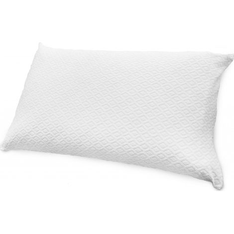 Trade Shop - PAAR KISSENBEZÜGE TOPAS KISSENBEZÜGE ATMUNGSAKTIV BAUMWOLLE SCHWAMM REISSVERSCHLUSS 50X80CM WEISS -