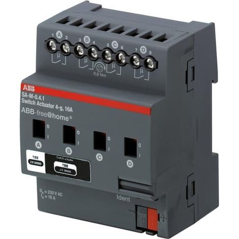 SA-M-0.4.1 Actionneur F@H 4 sorties TOR 16A 2CDG510006R0011 ABB STO994208 (1/3)