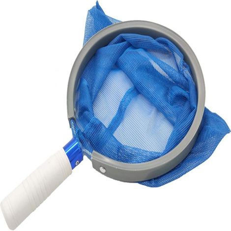 Épuisette de piscine, maille fine, en mousse, pour ramasser les feuilles, les insectes et les débris, à utiliser dans les bassins, les fontaines, les spas et les baignoires.-AquaForge (1/5)