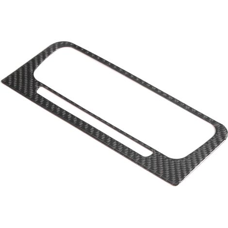 Garniture décorative autocollante en fibre de carbone souple pour grille d'aération centrale, compatible avec V60/S60 (1/5)