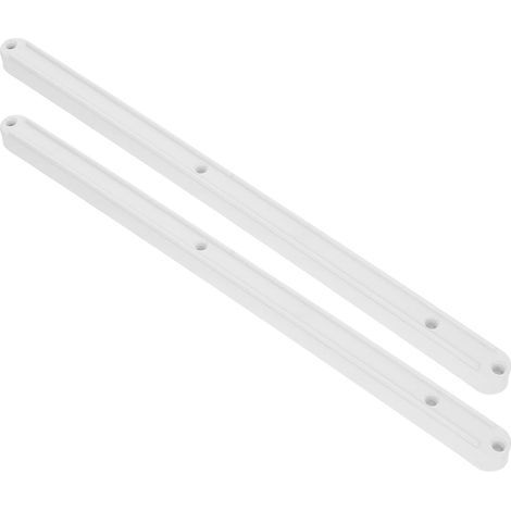 2 Pieces Bedrooms Cabinets Kitchens Gliding Plastic Bottom Drawer (1/5)