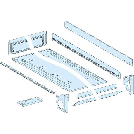 PrismaSeT G Active - Gaine extension Armoire - IP30 - L300 - 36M - RAL9003 - LVS08275