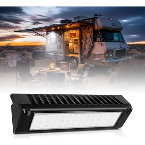 Lumière 12V Led, Lumière d'auvent de camping-car, 9" pour camping-car RVs (1/5)