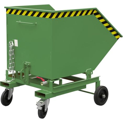 Bauer Südlohn Bac à copeaux SKW-ET 600, peint, vert réséda (1/2)
