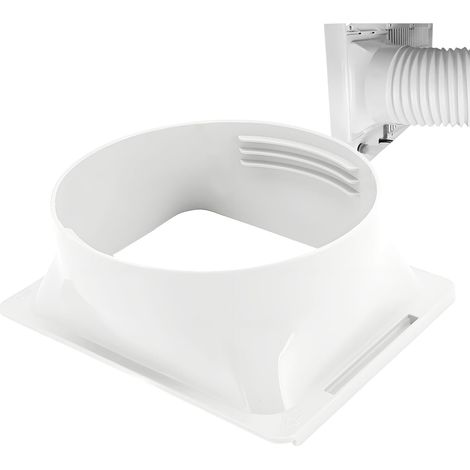 Sollbry 2-piece set Kit de raccord de tuyau d'évacuation portable pour climatiseur - Adaptateur d'aération de 15 cm avec tuyau extensible de 1,5 m，ABS (1/5)