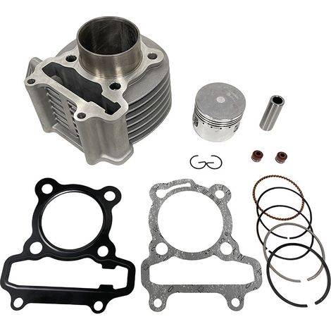 Cylinder connections and pistons for motorcycle SYM125 Fiddle 125cc 12100-GY6-900 (1/4)