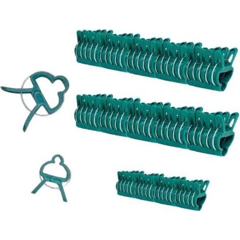 70 Tomato Ties, Garden Clips, Plant Supports for Vegetables, Tomatoes, Cucumbers, Peppers.