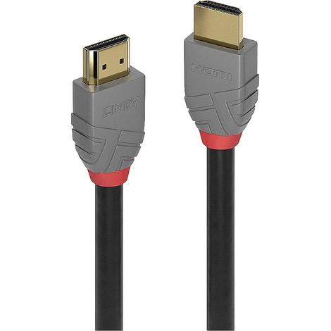 Câble HDMI 2.1 Anthra Line 0.5 Mètre avec Ethernet, High Speed 4k@60Hz HDMI 2.1 10k@120Hz 3D 1080p HDCP 2.3 144Hz HDR, ARC, CEC, ATC TV OLED, PC, PS4, PS5, Xbox One, Blu-Ray, Barre de Son