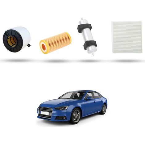 Kit Tagliando 4 filtri compatibile con Audi A4 (B9) 3.0 tdi 200kw dal 2015 (1/5)