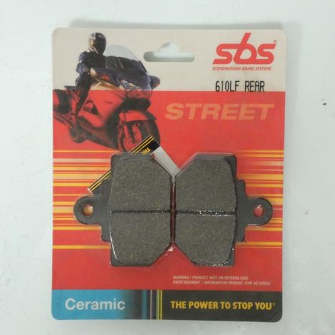 SBS-Bremsbelag für Honda Buggy 350 FL Odyssey 1985 bis 1987 610LF (1/2)