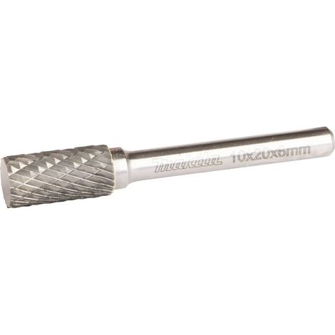 Makita B-52722 Fraise sur tige Carbure de tungstène cylindre Dimension produit, Ø 10 mm Longueur de travail 20 mm Diamè (1/2)
