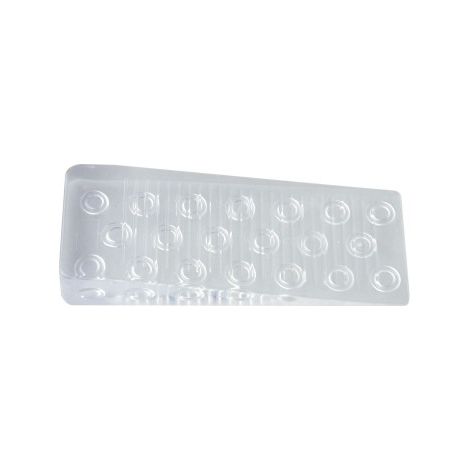 Tope de puerta Hanstik transparente antideslizante 2 unidades