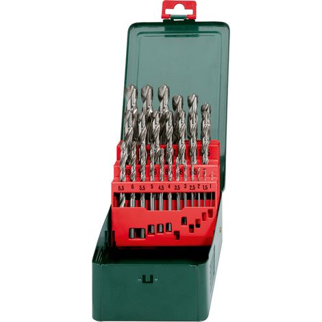 METABO HSS-G-Bohrerkassette-SP, 25-teilig (627154000)
