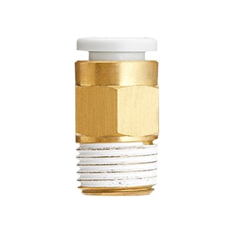 Connecteur mâle SMC KQ2 vers R 1/8 Mâle Mâle 1/8 pouce ( Prix pour Sachet de 10 )