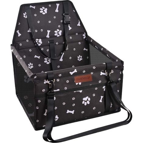 SWIHEL Dog and Cat Carrier Bag with Booster, Breathable Pet Carrier Bag Car Seat Belt for Dog Cat Pet. (1/5)