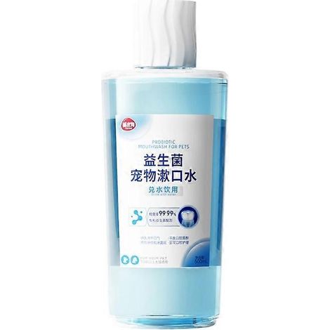 500 ml de bain de bouche probiotique doux pour animaux de compagnie, additif pour l'eau, détartrage des dents des chiens (1/5)