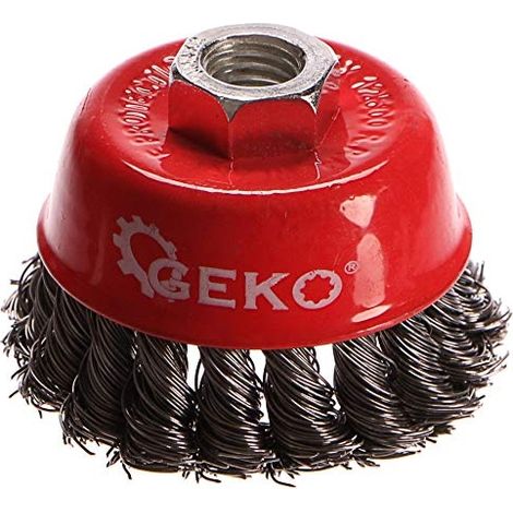 Brosse avant en fil tressé 75 mm/3" M14 (100)