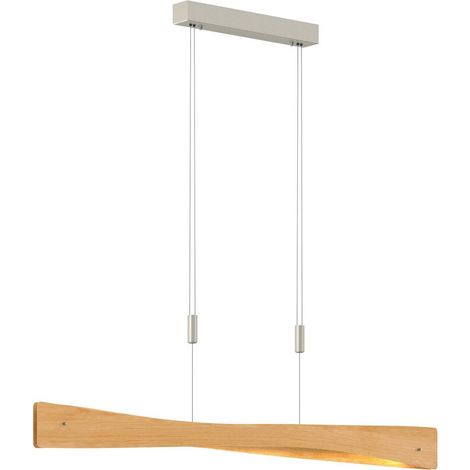 Pendelleuchte "Lian" aus Holz für Wohnzimmer & Esszimmer von Quitani