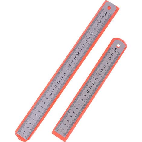 ORFOFE Lot de 8 règles mesure portables et faciles à ranger en (1/5)
