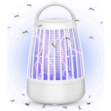moustiques Tue électrique avec veilleuse pour intérieur et extérieur (1/5)