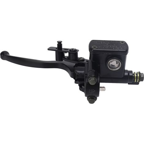 Ortviai Levier de Maître-Cylindre de Frein 22 mm (7/8") pour ATV, Quad, Moto Tout-Terrain et Scooter – ABS et Métal (1/5)