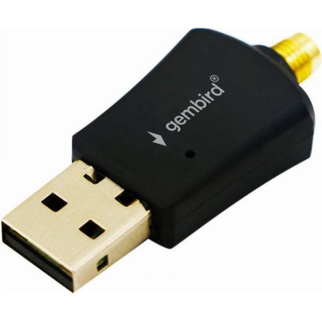 Adattatore WiFi USB Gembird 300 Mbps - Antenna esterna, portata (1/2)