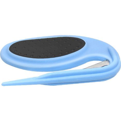 Peine para mascotas, peine para perros, aseo de perros, cortador de nudos, cortador de nudos para gatos, peines, cortador de pelo de patas, pelo muerto, cortapelos, negro (azul) (1/5)
