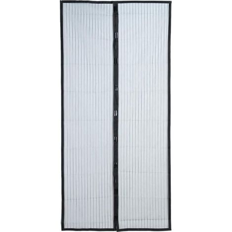 Mosquito net 100x210cm Magnetic mosquito net without drilling White mosquito net with adhesive strips and ultra-fine mesh (1/3)