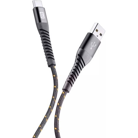 Vivanco CELLULARLINE Extreme USB C Kabel 1m Schwarz