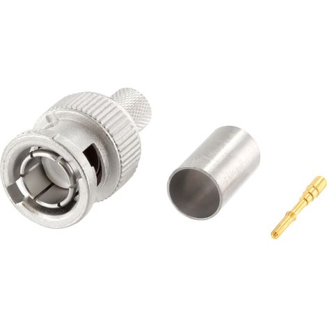 Telegärtner 100023475 100023475 HDTV-BNC-Steckverbinder Stecker, gerade 75 Ω 1 St. (1/2)